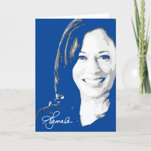 Cartão Kamala Harris Signature