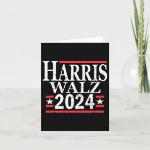 Cartão Kamala Harris Tim Walz 2024