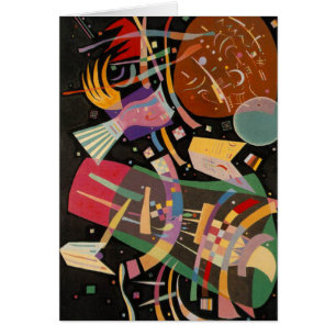 Cartão Kandinsky Composition 10 Abstrato Painting