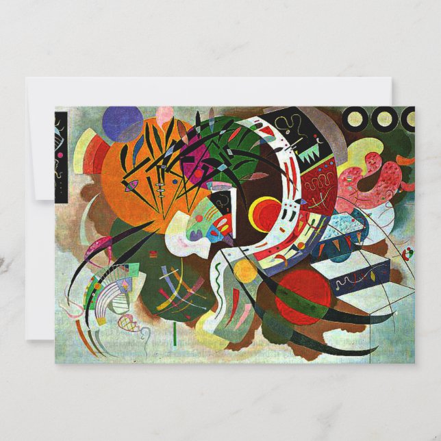 Cartão Kandinsky - Curva Dominante (Frente)