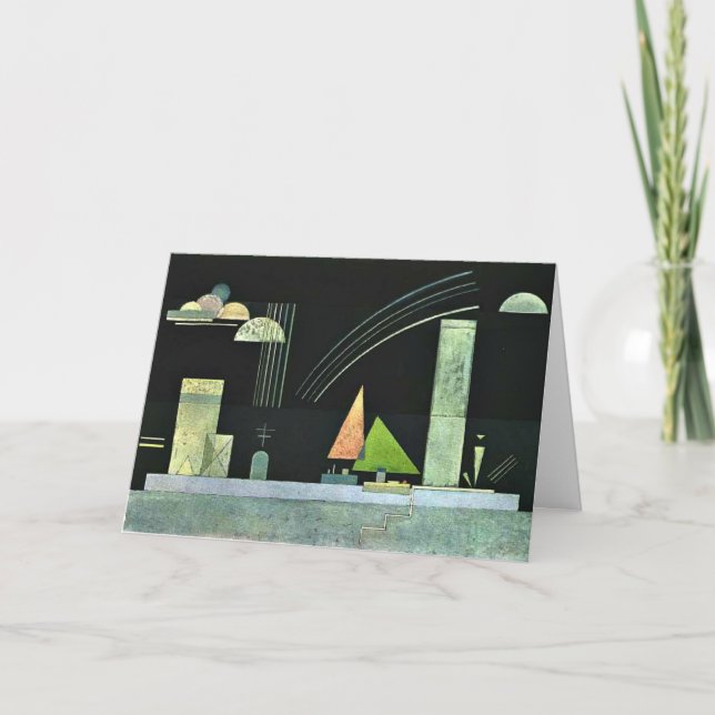 Cartão Kandinsky - em repouso (Frente)