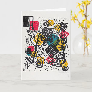 Cartão Kandinsky - Pequenos Mundos V,