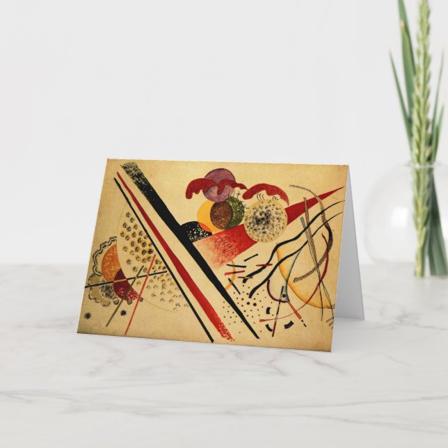 Cartão Kandinsky - Sem título, 1922, (Frente)