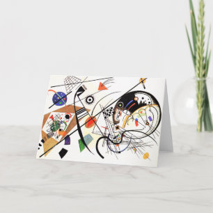 Cartão Kandinsky Tranverse Line Greeting Card