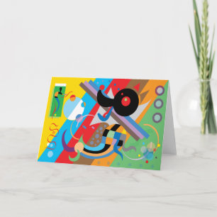Cartão Kandinsky's Puppy Card #2