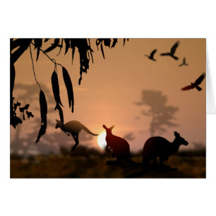 Cartão Kangaroos