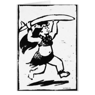 Cartão Kani mim papá He Enalu