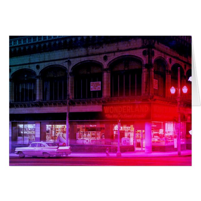 Cartão Kansas City 12 e Grand Circa 1968 (Frente Horizontal)