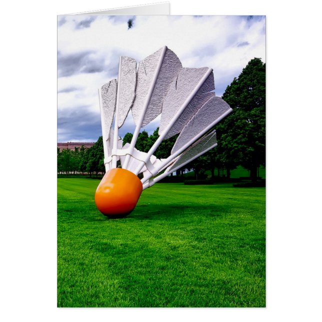 Cartão Kansas City Shuttlecock (Frente)