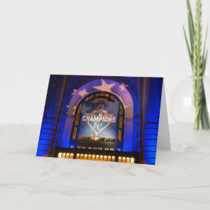 Cartão Kansas City World Champs Greeting Card