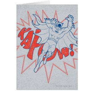 Cartão KAPOW! Gráfico Batman