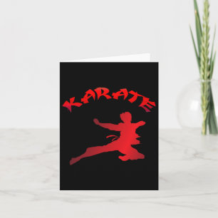 Cartão Karate Adulto E Artes Marciais Juvenis