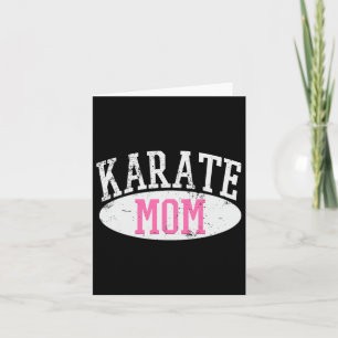 Cartão Karate Mãe 2