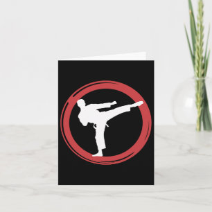 Cartão Karate Martial Arts Essence