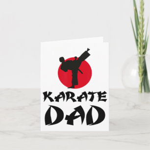 Cartão Karate Pai Artes Marciais