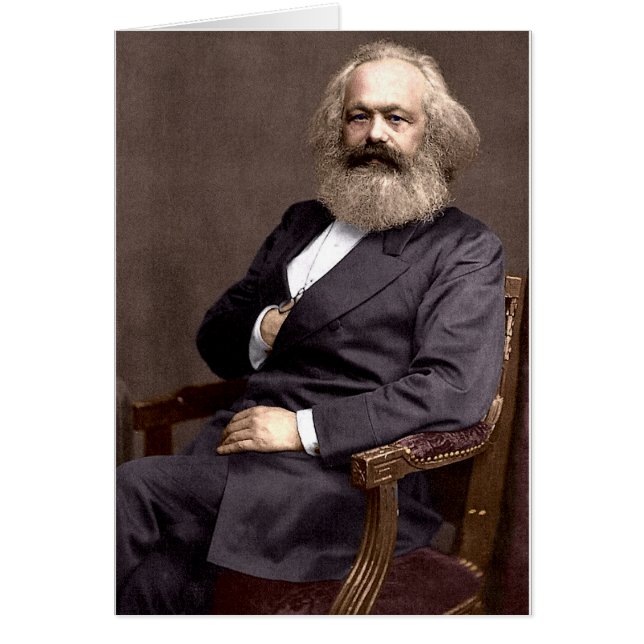 Cartão Karl Marx (Frente)