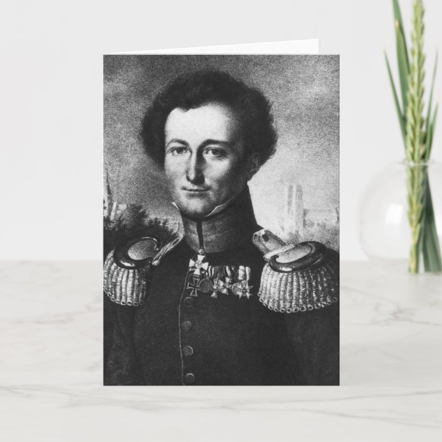Cartão Karl von Clausewitz (Frente)