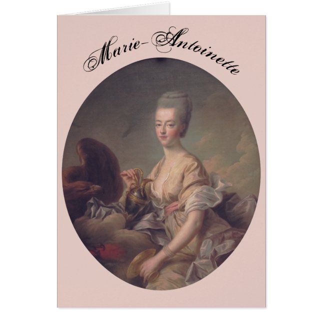 Cartão Karte – Marie-Antoinette – Card (Frente)