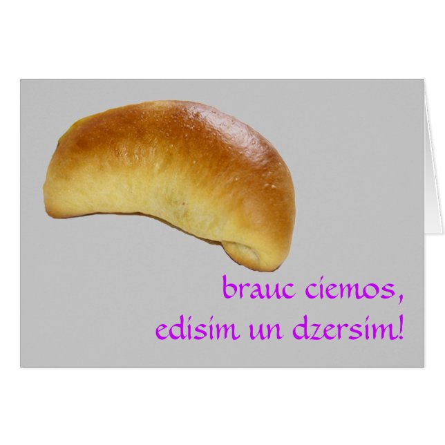 Cartão Kartina de Piraga (Frente horizontal)