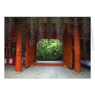 Cartão Kasuga Shrine, Nara, Japão