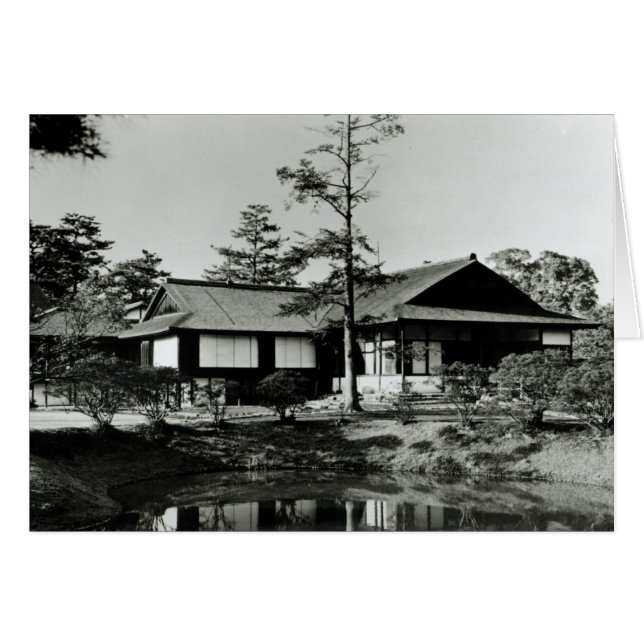 Cartão Katsura Imperial Villa, Quioto (Frente Horizontal)