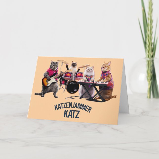 Cartão Katzenjammer Katz (Frente)