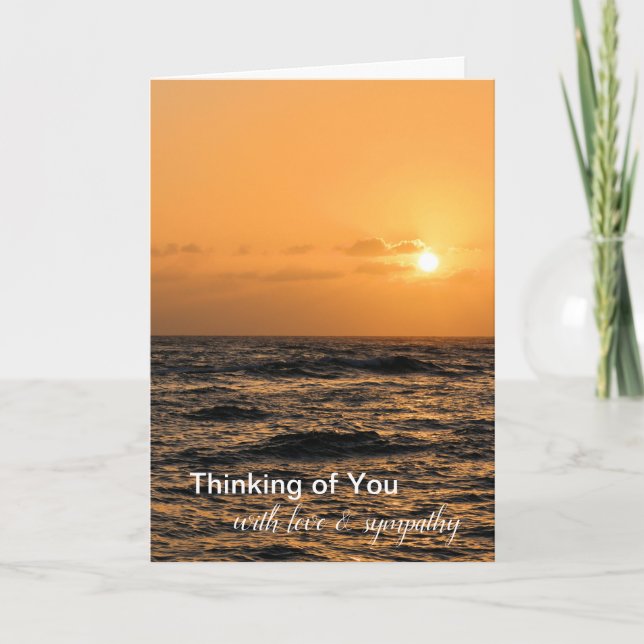 Cartão Kauai Hawaii Ocean Sunset (Frente)