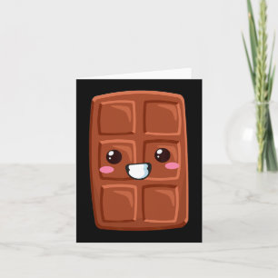 Cartão Kawaii Halloween Group Costume Party S'mores Choco