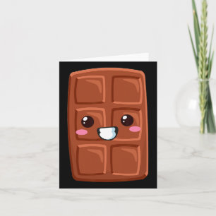 Cartão Kawaii Halloween Group Costume Party S'mores Choco