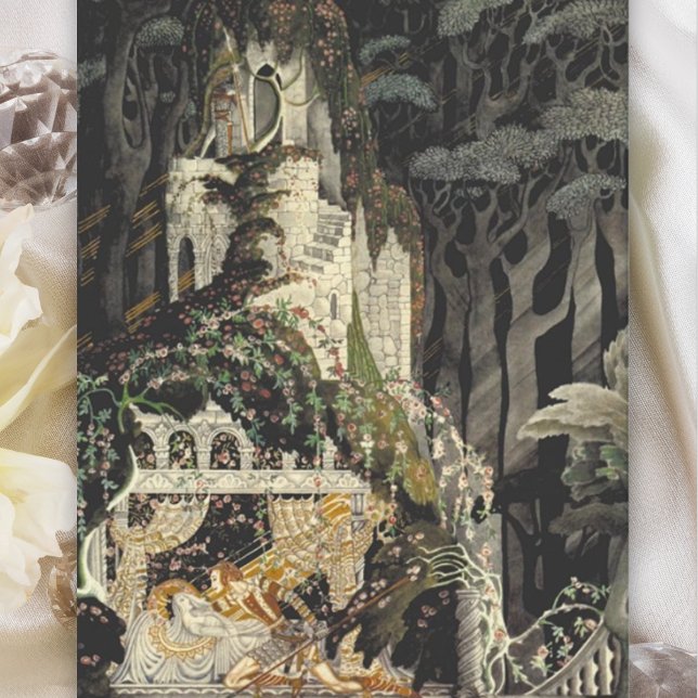 Cartão Kay Nielsen Bela Adormecida (Criador carregado)