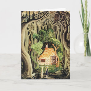 Cartão Kay Nielsen Hansel e Gretel
