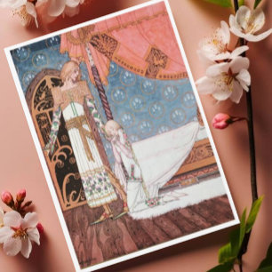 Cartão Kay Nielsen Me diga o caminho então e eu vou procu