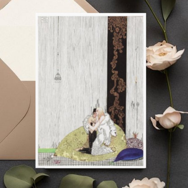 Cartão Kay Nielsen, O Lado Na Pele Do Urso (Criador carregado)