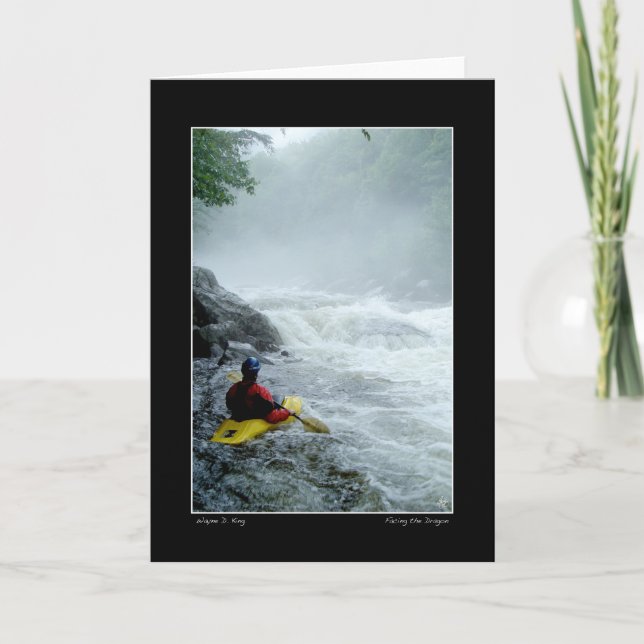 Cartão Kayak (Frente)