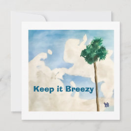 Cartão Keep it Breezy