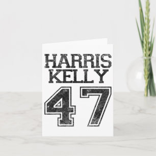 Cartão Kelly 2024 Kamala Harris Mark Kelly Antigo Presid