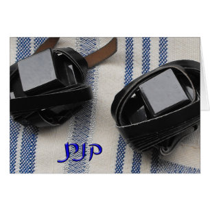 Cartão Kenneth - Tallis e Tefillin