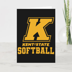 Cartão Kent State University Roupas Macias Fã de Esportes