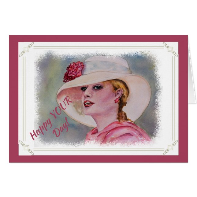 CARTÃO KENTUCKY DERBY (Frente Horizontal)