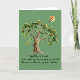 Cartão Kenyan Nature Proverb