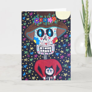 Cartão Kerri Ambrosino Art Card Day of The Dead