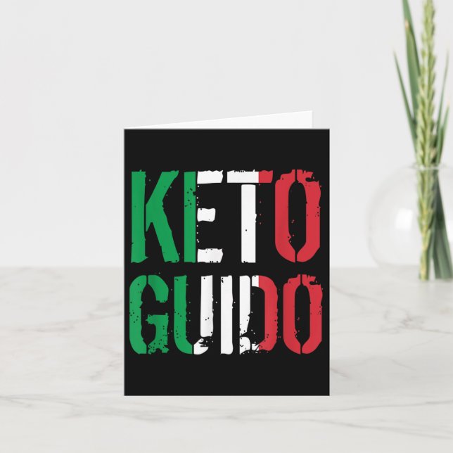 Cartão Keto Guido (Frente)