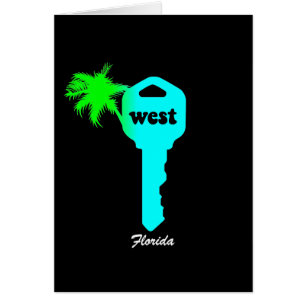 Cartão Key West engraçado