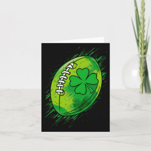 Cartão Ki do Santo de futebol do Shamrock do Dia de São P