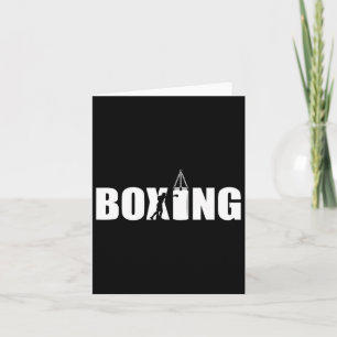 Cartão Kickboxer Kickboxer do Boxer do Lover para Boxer E