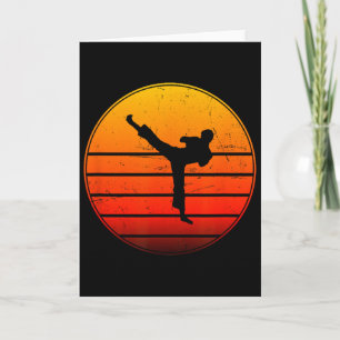 Cartão Kickboxing Feminino Boxe Masculino Kickbox Kickbox