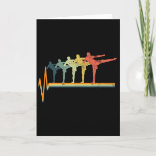 Cartão Kickboxing Muay Thai Thaiboxing Mma Vintage