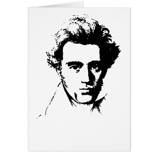 Cartão Kierkegaard (Frente)