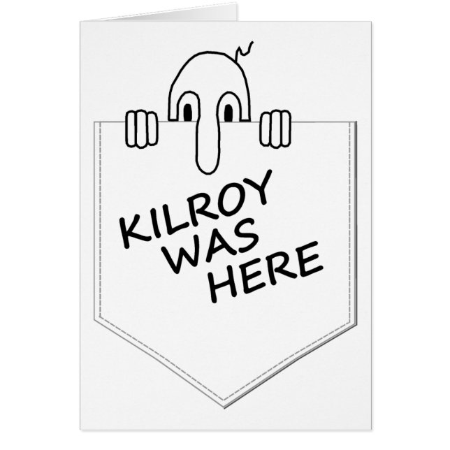 Cartão Kilroy (Frente)