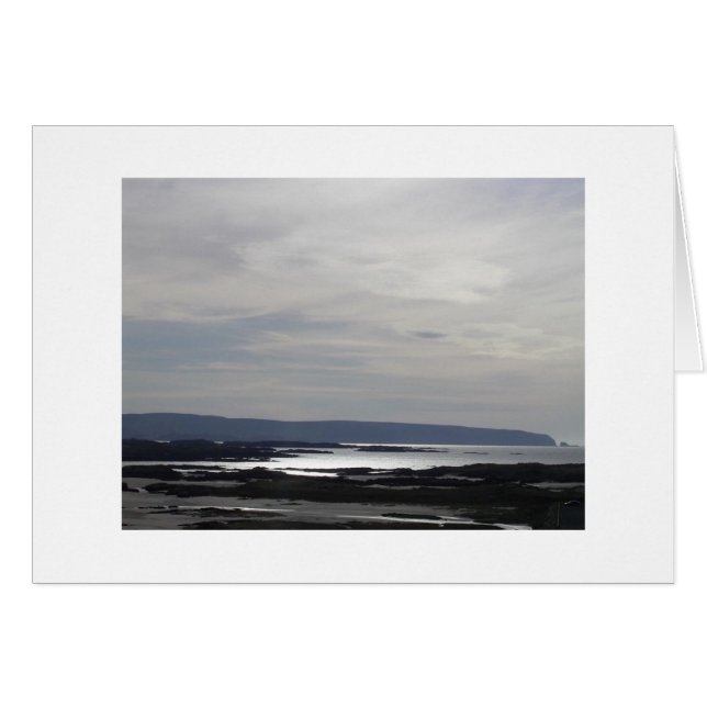 Cartão Kincasslagh, County Donegal, Irlanda. (Frente Horizontal)